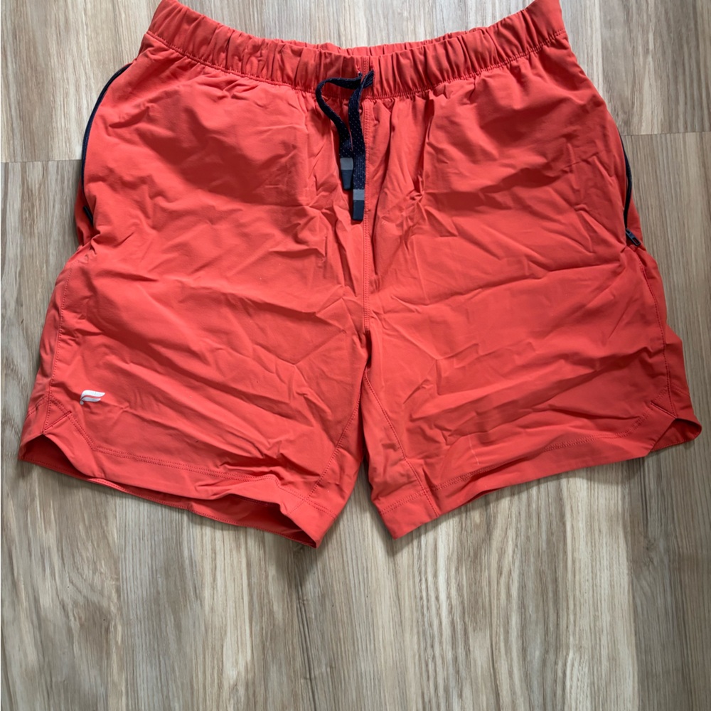 Fabletics mens Orange Shorts